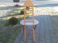 KRZESŁO SKŁADANE DESIGN LOFT INDUSTRIAL PRL , LATA 60/70-TE !!!