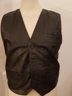 KAMIZELKA MOTOCYKLOWA SKÓRZANA R.M/L Z USA SKÓRA