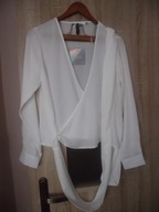 KOSZULA BIAŁA WIĄZANIE MISSGUIDED 40 L NOWA