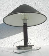Lampa biurkowa, stołowa z abażurem