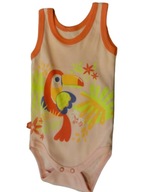 BODY BEZ RĘKAWKÓW R.68 RÓŻ