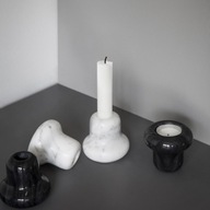 MENU SOFT CAPITAL ŚWIECZNIK DENMARK 2w1 MARMUR danish design UNIKAT