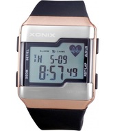 Zegarek XONIX HRM4-001 10ATM PULSOMETR TRENING BMI kal