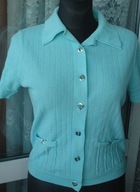 +sliczna bluzka seledyn r 40-44