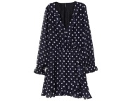 H&M DIVIDED KOPERTOWA GROSZKI SUKIENKA 34