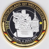 DEUTSCHLAND IST WELTMEISTER BERN, 4 JULI 1954