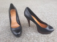 MODA IN PELLE nr 40,5-41 czółenka platformy skóra
