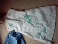 *JANE NORMAN*SUKIENKA BAWEŁNIANA HAFTY I CEKINY_38