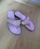 Klapki japonki dziewczęce, rozmiar 36