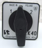 SPAMEL ŁĄCZNIK WYŁĄCZNIK WARSTWOWY KRZYWKOWY ŁK 40 A 40.1-83 [1-0-2] 1-831