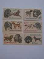 Czechosłowacja - Psy myśliwskie - Mi. 2154-59 **