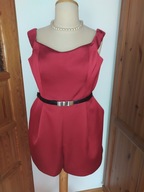 ASOS NOWY! Na Sylwestra - elegancki glamour krótki kombinezon 46.