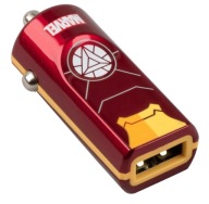 Ładowarka samochodowa USB Tribe 2400 mA IRON MAN