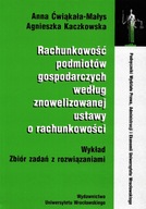 RACHUNKOWOŚĆ PODMIOTÓW GOSPODARCZYCH WYKŁAD ZBIÓR ZADAŃ z ROZWIĄZANIAMI