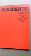 Rocznik Towarzystwa Literackiego R. 25 1990 / Mickiewicz Norwid Kochanowski
