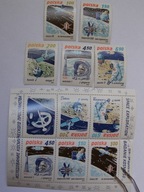 Polska - Badanie Kosmosu - Fi. 2511-15 + bl.110 **