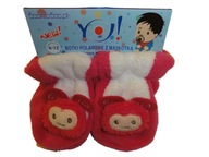 Buciki - Botki Polarowe z Maskotką 6-12M r