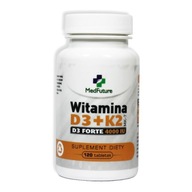 Witamina D3 K2 MK-7 FORTE 4000 MedFuture 120 tabl.