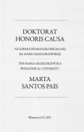 Marta SANTOS PAIS DOKTORAT HONORIS CAUSA