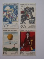 Czechosłowacja - malarstwo - Mi. 2117-20 **