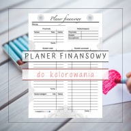 planer finansowy budżet do wydruku PDF mandala