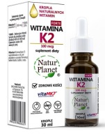 Suplement diety Natur Planet Witamina K2 Forte witamina K2 krople 30 ml