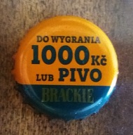 Kapsel z piwa BRACKIE Cieszyn - 5 sztuk 2019 rok