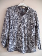 White Stuff KOSZULA rękaw podpinany PTAKI 38