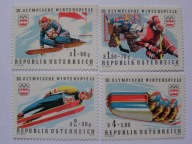 Austria - Olimpiada Innsbruck 76' - Mi. 1479-82 **