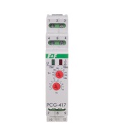 F&F Przekaźnik czasowy gwiazda-trójkąt PCG-417DUO na szynę DIN 230V AC 24V