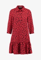 MINT&BERRY CZERWONA SUKIENKA PANTERKA 34 XS