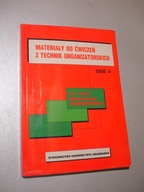 Materiały do ćwiczeń z technik organizatorskich