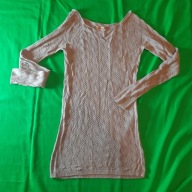 Przewiewna tunika Kontatto o ciekawej fakturze