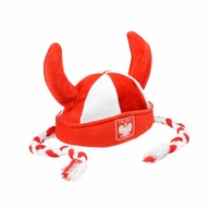 Czapka z rogami rozm. uniwersalny Polska, nowa,