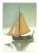 Pocztówka - Model holenderskiego statku z I poł. 19 w.