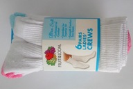 Fruit of The Loom Crews 6 par skarpety damskie USA