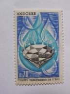 Andora francuska - Karta Ochrony Czystej Wody - Mi. 217 **