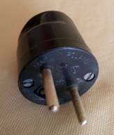 Wtyczka bakelitowa Wu-5 A-22