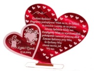 PODZIĘKOWANIA DLA RODZICÓW GRAWEROWANE ŚLUB HIT