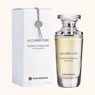 ACCORD CHIC 50ml perfum Yves Rocher RÓŻOWY PIEPRZ IRYS KADZIDŁOWIEC ŻYWICA