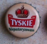 Kapsel z piwa - TYCHY - Tyskie NIEPASTERYZOWANE