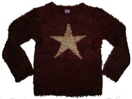 F&F SWETER SWETEREK WŁOCHACZ GWIAZDA BDB+