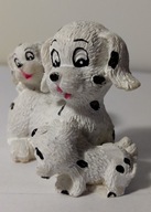 TRZY dalmatyńczyki mamusia i dwa szalone maluszki