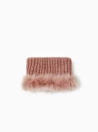 ZARA, komin z futerkiem