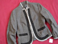 TAIFUN:WEŁNIANY ŻAKIET:42/M: NOWY