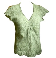 ŚLICZNA BLUZKA bluzeczka z koronki koronkowa 40