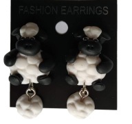 KOLCZYKI Z MODELINY SZTYFTY BARANEK SHAUN OWIECZKI