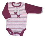 r. 62 polskie body niemowlęce - Kokardka