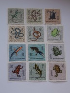 Polska - Gady płazy - Fi. 1245 - 56 **