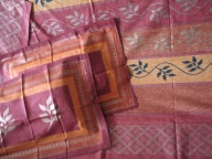 posciel perkal Kashmir Orient batik zloto 260x220